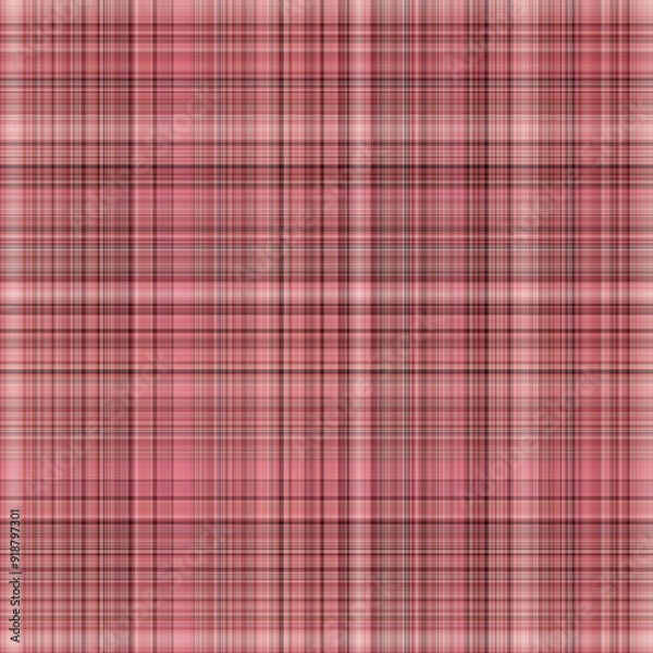 Fototapeta Geometric shape background for design. Seamless texture of bright fabric or wallpaper, plaid  or cage.