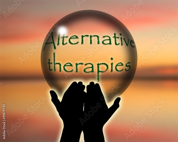 Obraz Alternative therapies crystal ball