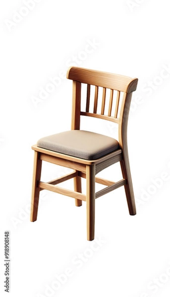 Fototapeta Sofa and chair isolated on transparent background 