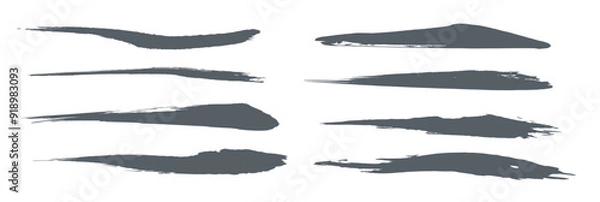 Obraz 和風素材：ブラシ