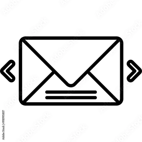 Fototapeta Preview Vector Icon Design