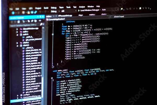 Obraz Bezpłatny kod licencyjny z github / C Code Style