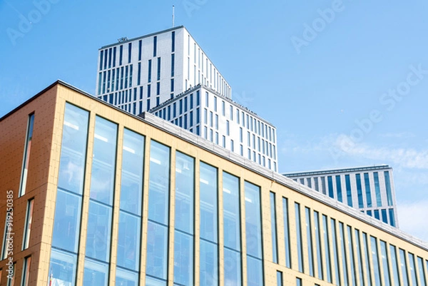 Obraz modern building with sky