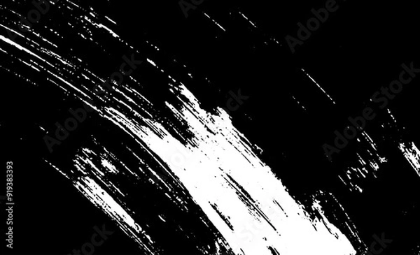 Fototapeta Dark grunge urban texture vector. Distressed overlay texture. Grunge background. Abstract obvious dark worn textured effect. Vector Illustration. Black isolated on white. EPS10.
