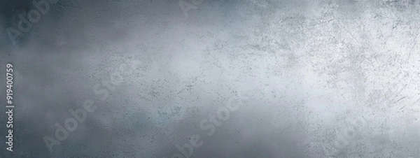 Fototapeta Brushed metal surface background with light gradient. Industrial steel texture with scratches. Background  for banner with copy space.