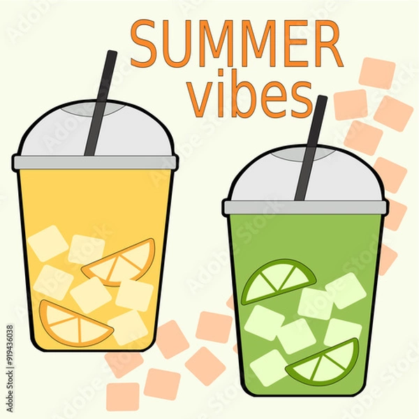 Obraz Summer vibes with lemonades