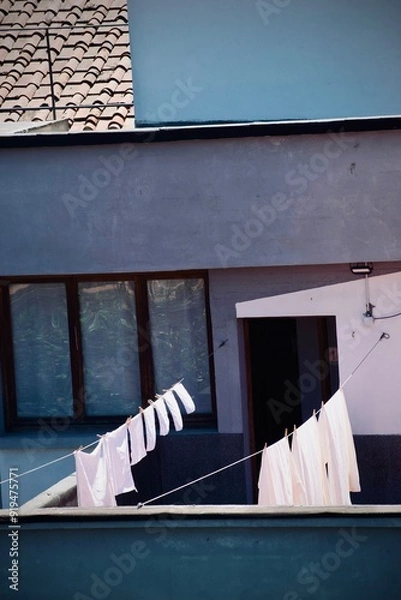Obraz laundry on roof