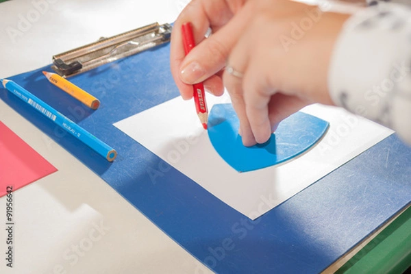 Obraz Montessori - Geometria