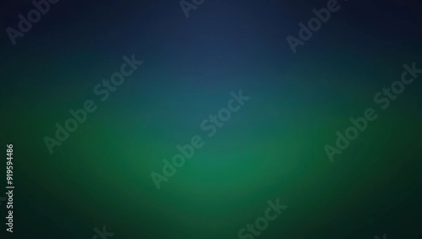 Fototapeta navy blue to bottle green with a touch of emerald gradient background
