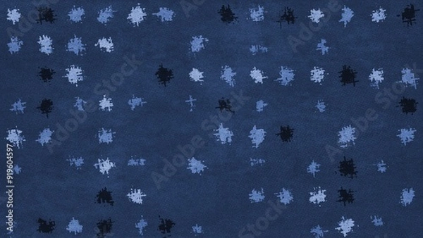 Obraz Vintage blue pattern background 