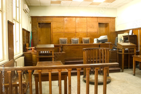 Obraz court room