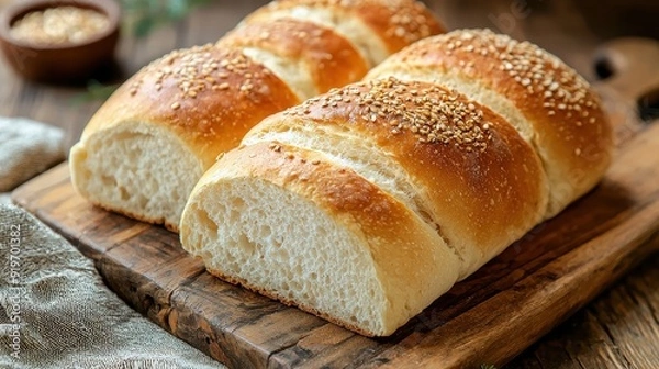 Fototapeta Bread on a board