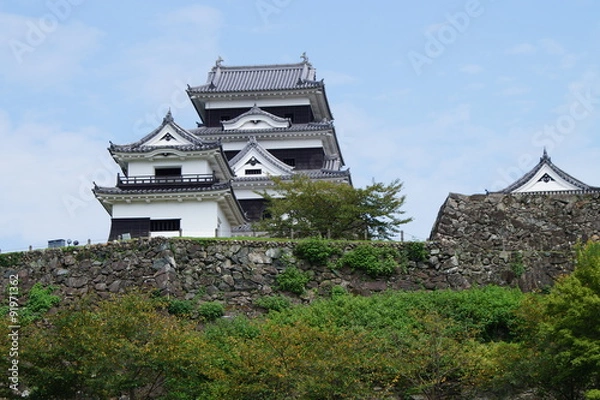 Fototapeta 伊予大洲城天守閣