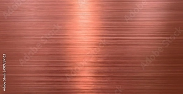 Obraz  Shimmering Copper Surface