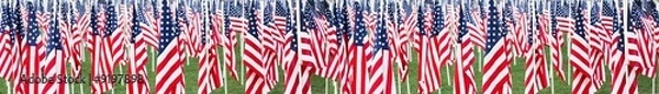 Obraz Stars and stripes banner