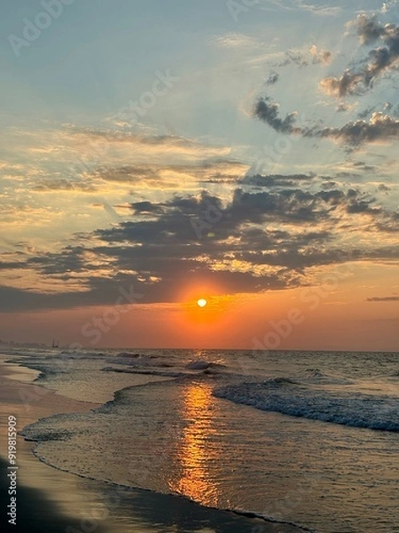 Obraz sunset over the sea