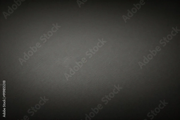 Obraz Black foil gradient texture background with uneven surface
