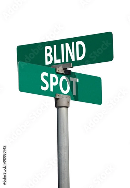 Obraz blind spot sign