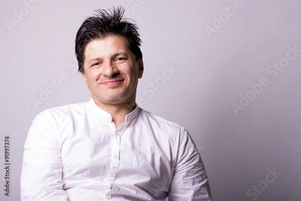 Obraz Man smiling