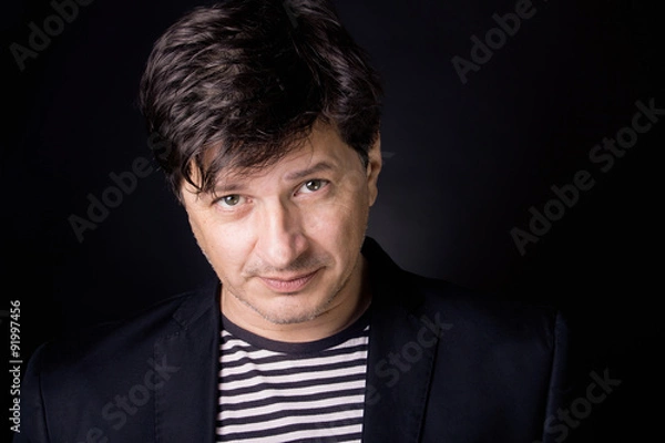 Obraz Man with candid look