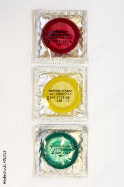 Obraz three condoms