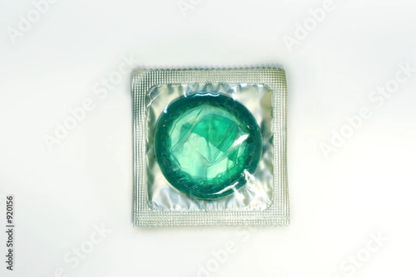 Obraz green condom
