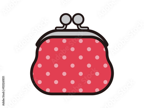 Obraz ドット柄の財布