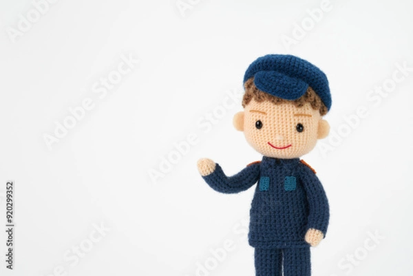 Obraz あみぐるみ人形　防災・救命