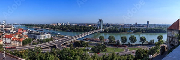 Obraz Panoramic view Bratislava, Slovakia