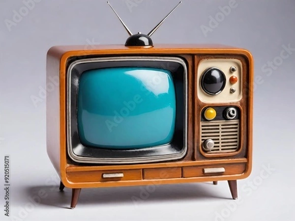 Obraz Retro tv set isolated
