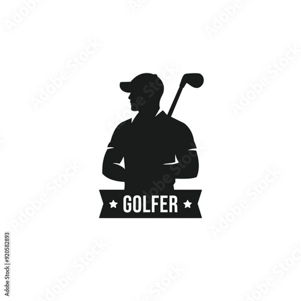 Obraz Golf logo vector template illustration