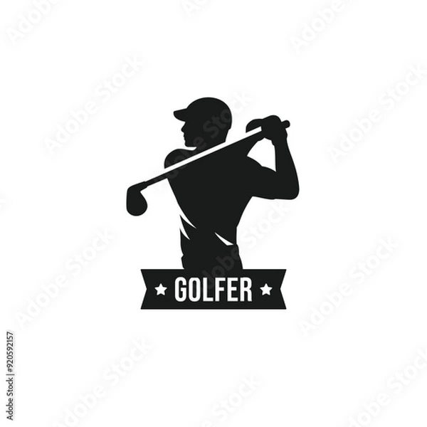 Obraz Golf logo vector template illustration
