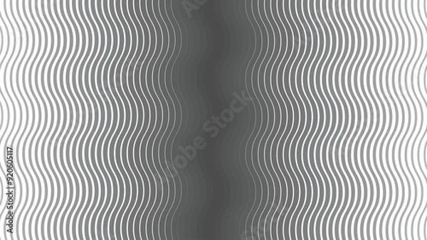 Obraz Grey wave pattern abstract background for backdrop or presentation