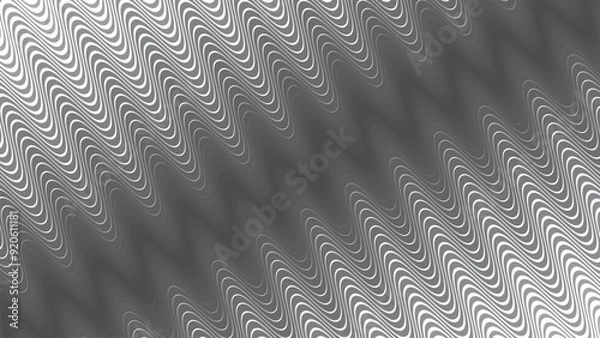 Obraz Grey wave pattern abstract background for backdrop or presentation