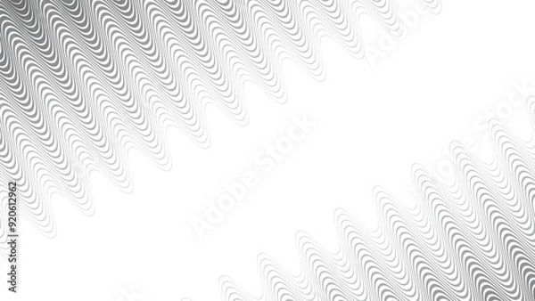 Obraz Grey wave pattern abstract background for backdrop or presentation