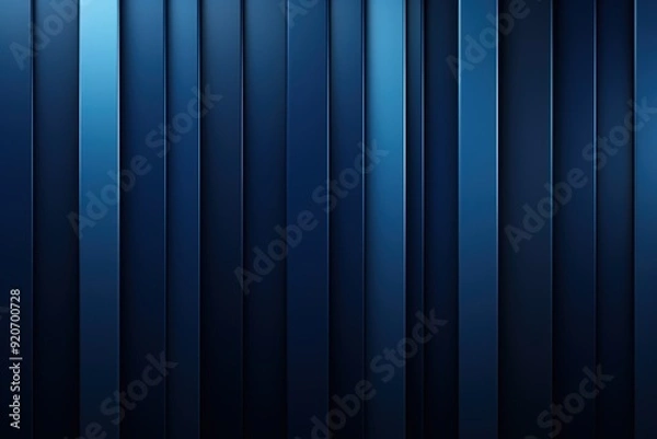 Fototapeta Abstract background with vertical dark blue stripes.