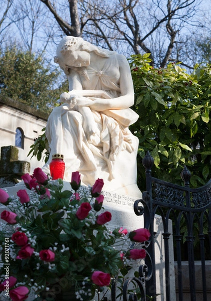 Obraz Chopin's grave