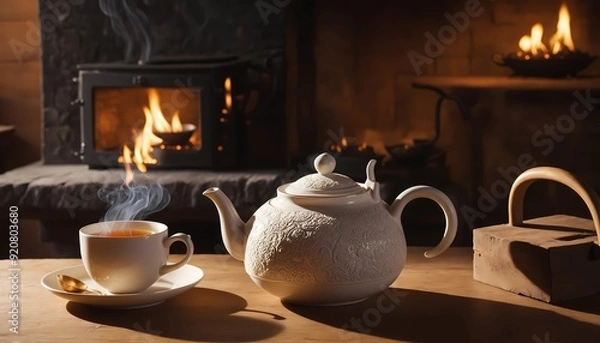 Fototapeta cup of tea 