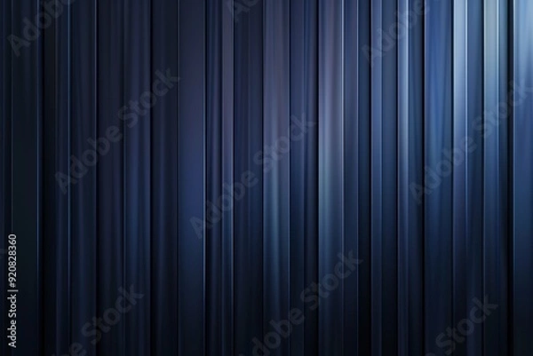 Obraz Abstract dark blue vertical stripes background.