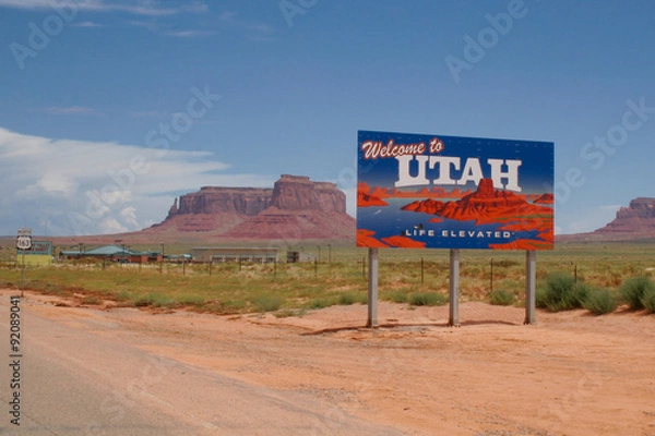 Obraz MONUMENT VALLEY - ROUTE 163