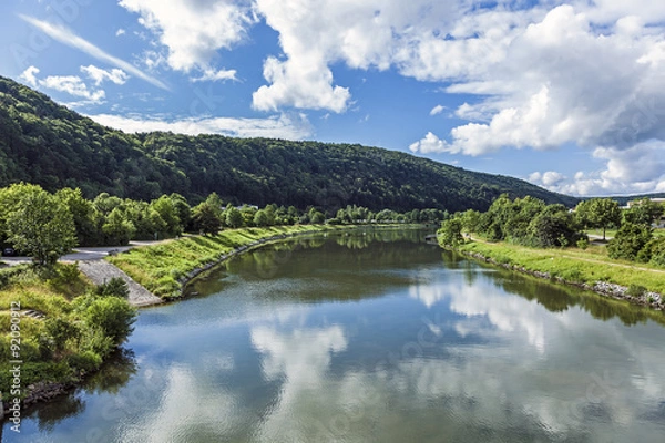 Obraz Altmühl bei Riedenburg