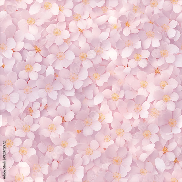 Obraz アニメ風のさくらのテクスチャパターン
