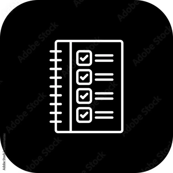 Obraz Task List Icon Design