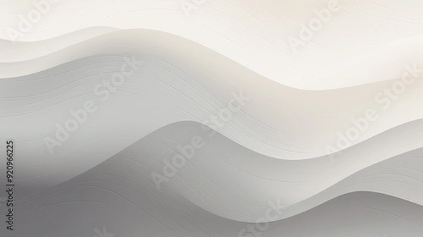 Fototapeta Grayscale Beige Background with a Grainy Gradient