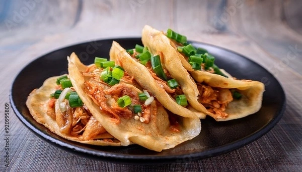 Obraz Korean Food Bindaetteok