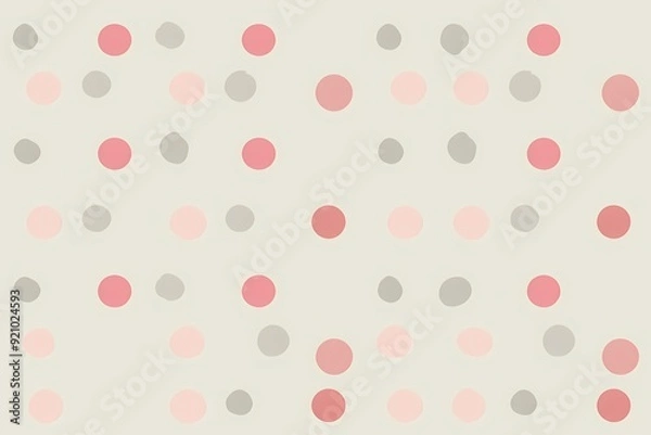 Obraz Abstract Polka Dot Pattern