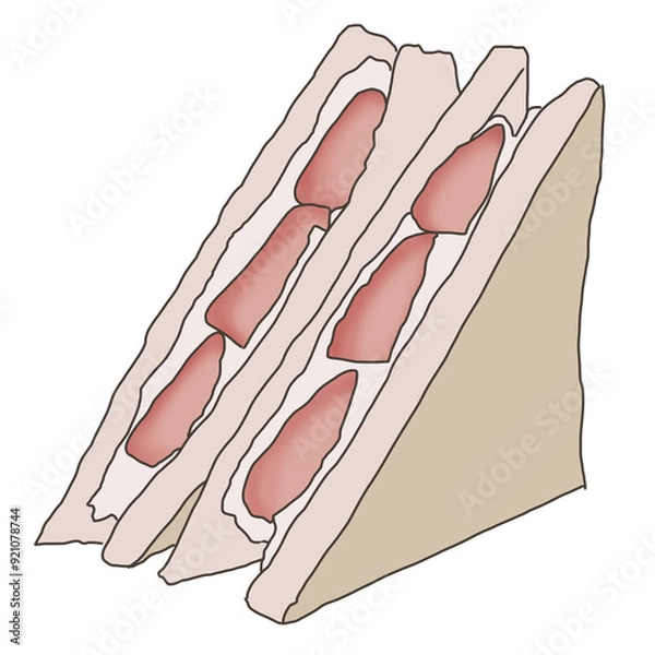 Obraz Strawberry Sandwich