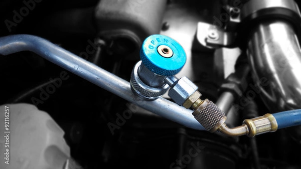 Fototapeta Car interior air