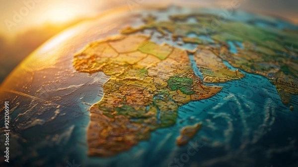 Obraz Globe Africa.