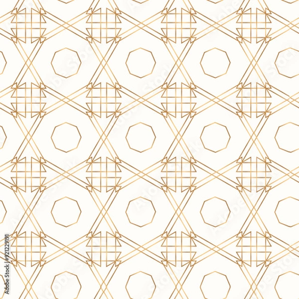 Obraz Geometric luxury pattern